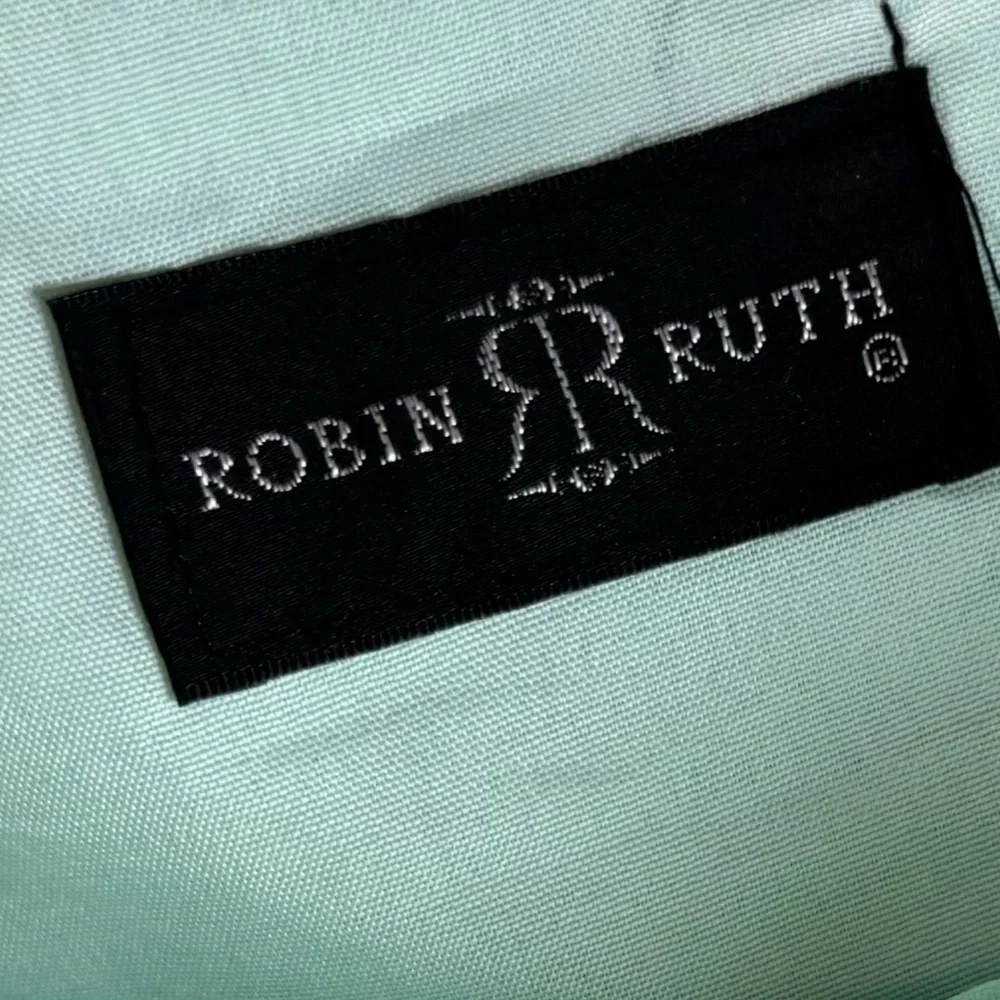 Robin Ruth | Mint and Tan Tote Bag